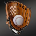 thumbnail image 4 of CSChome Pitcher Baseball Glove Baseball Batting Glove - Double Faux Leather Thickened Thumb Reinforced Durable PVC, 4 of 7