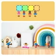 thumbnail image 4 of PicassoTiles Family Character Magnetic Tiles for Kids – 4PCS STEM Building Blocks, Educational Construction Toy, Creative Learning Magnet Set, 4 of 9