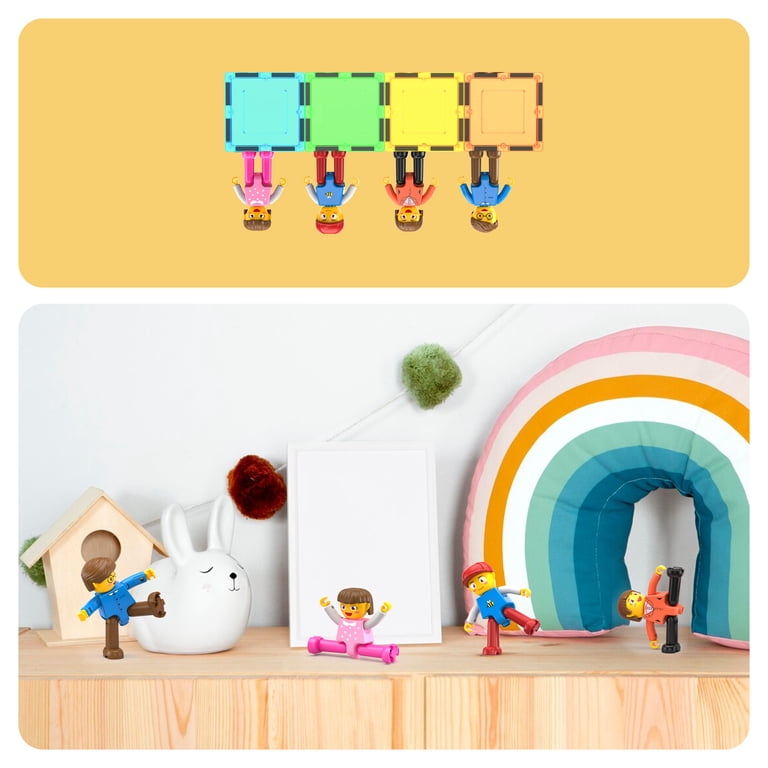 Magnetic Character Figures Family Set 4-Piece photo 3