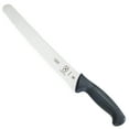 thumbnail image 3 of Mercer Culinary Millennia 10" Steel Wavy Edge Bread Knife, Black Handle, 3 of 6