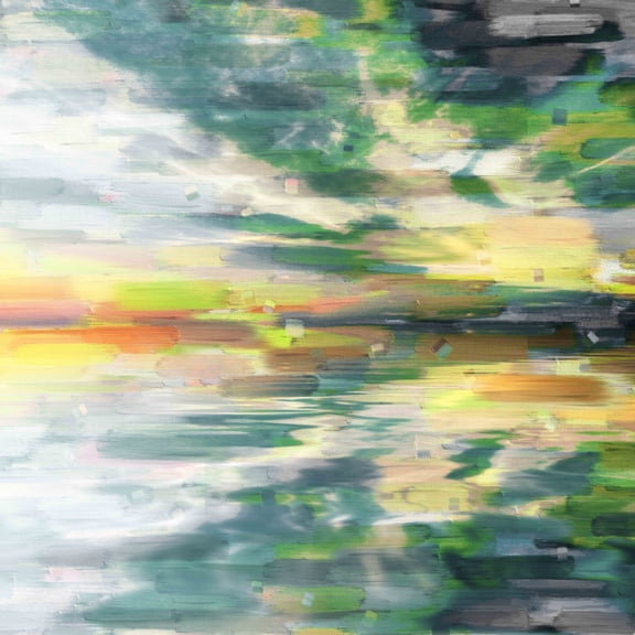 Color Explosion by Parvez Taj Painting Print on Wrapped Canvas