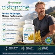 VH Nutrition CISTANCHE | Cistanche Capsules | Hormone Support Supplement for Men* | 700mg per Serving | Standardized Cistanche tubulosa Extract - 60 Capsules