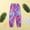 czb# Purple50, variant on CUZIBR Boys Athletic Pants Tie Dye Elastic Waist Ankle-Tied Trouser Pants Wide Leg Relaxed Cozy Long Pant With Pockets Leisure Loose Joggers Trousers,Orange,3-4 Years