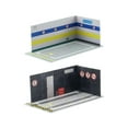 thumbnail image 1 of HILABEE 2Pcs 1/32 Parking Lot Car Scene Display Diecast Car Garage Background Layout G, 1 of 9