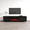 Black, variant on Bono 01 BL-EF Fireplace TV Stand for TVs up to 80", Modern High Gloss 71" Entertainment Center, Electric Fireplace TV Media Console with Storage Cabinets