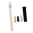 thumbnail image 2 of Bunblic Mini Pocket Saxophone Mini Sax Woodwind Instrument Compact Size with Mouthpiece Cover Reed for Professional Amateurs Beginner white, 2 of 8