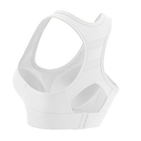 Timegard Sports Bras for Women High Impact Wireless Full Support Racerback Bra Comfort Breathable Everyday Bras