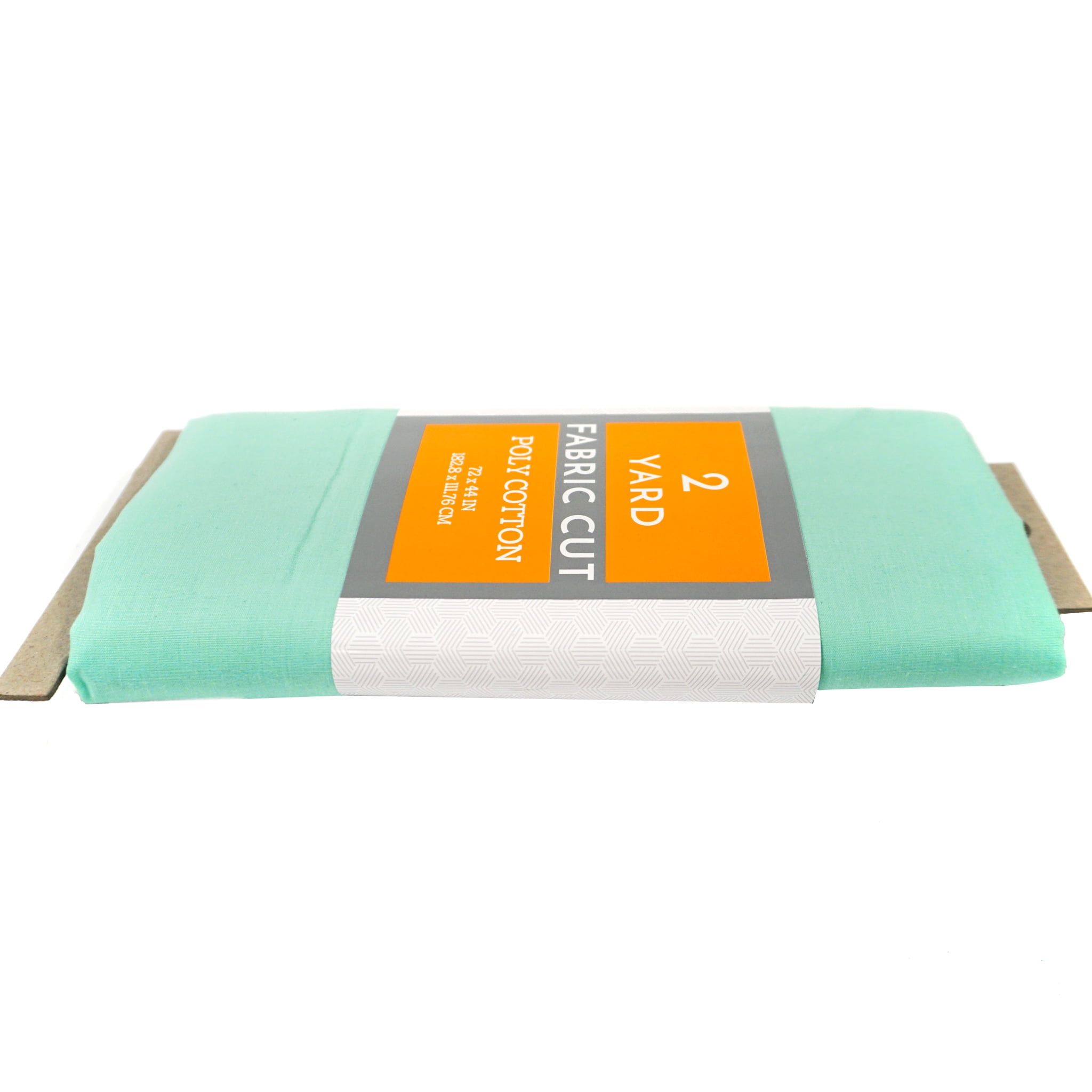 Shason Textile 45" (2 Yards Cut) Craft Projects Quilting Poly Cotton Fabric, Aqua