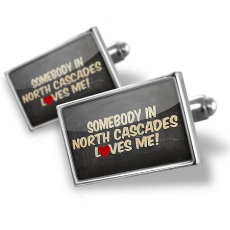 Cufflinks Somebody in North Cascades Loves me, Washington, National park - NEONBLOND