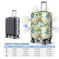 thumbnail image 4 of Hirioo Meadow Plants And Butterflies for Elasticity Suitcase Cover (No luggage Included) Durable Luggage Protector Fits 18-32 Inch Luggage-Medium, 4 of 7