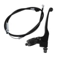 thumbnail image 4 of Left  Lever, Durable  Cable Reliable  Replacement For  For 50cc 70cc 90cc 110cc 125cc Dirt Bike 7/8in Handlebar, 4 of 8