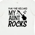 thumbnail image 4 of Inktastic For the Record, My Aunt Rocks Boys or Girls Baby T-Shirt, 4 of 5
