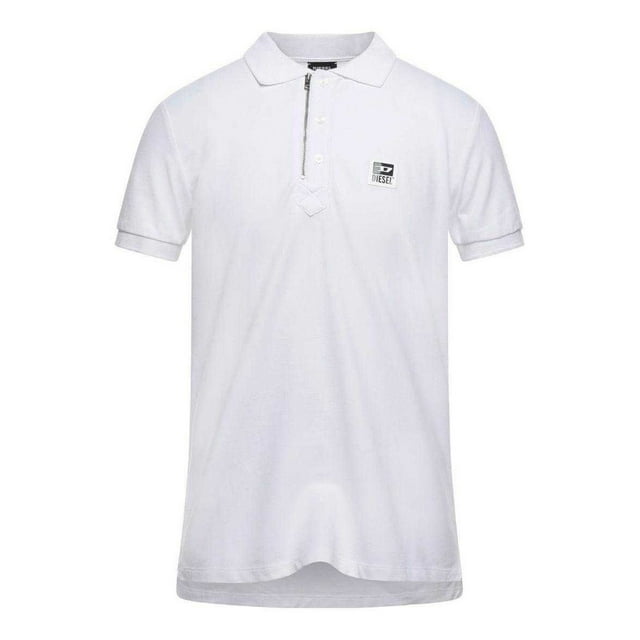 Diesel Mens T-Harry Zip Neck Polo Shirt
