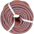 thumbnail image 4 of netuera 1/2 Inch x 150 FT Blue and Orange 12 Strand Braided Tree Felling Rope 8000 LB Tensile Strength for Planting Trees Camping Swings, 4 of 7