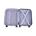thumbnail image 5 of Nicole Miller New York Bernice Collection 3 Piece Hardside Luggage Set Spinner (One Size, Bernice Charcoal), 5 of 7