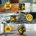 thumbnail image 5 of GloBest Laser Level with Tripod, 100ft/30m, IP54 Waterproof, Green Beam, with 360° Rotable Magnetic Bracket, Carry Pouch and 2 AA Batteries, 5 of 9