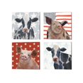 thumbnail image 2 of Victoria Borges 'Patriotic Farm' Canvas Art (Set of 4), 2 of 5