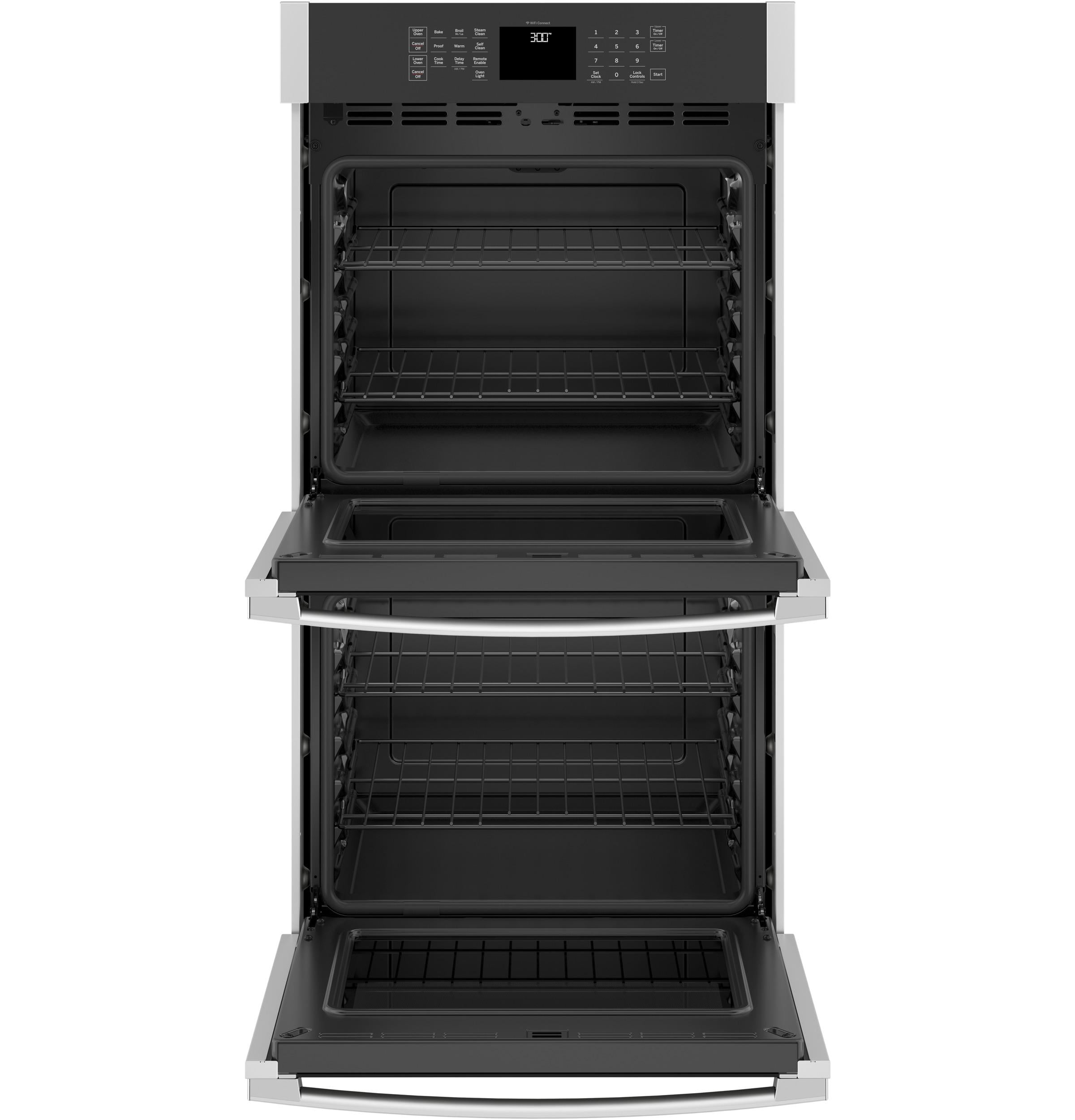 Ge Jkd3000 27" Wide 8.6 Cu. Ft. Double Electric Oven - Stainless Steel