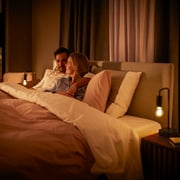 Philips Hue 1-Pack A19 E26 Filament Standard, Black