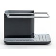 thumbnail image 5 of Gris Caddy - Organizador/almacenamiento para fregadero con escurridor integrado, soporte para esponja, cepillo, líquido lavavajillas y paño de cocina, extraíble, tamaño normal, 5 of 5