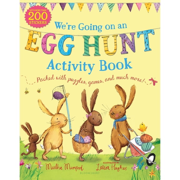 Bunny Adventures We're Going on an Egg Hunt Activity Book (the Bunnies of Hoppity Hill), (Paperback)