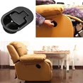 thumbnail image 4 of Recliner Replacement Parts - Replacement Recliner Handle Chair Sofa Couch Release Replacement Metal Handle Black Metal Pull Recliner Handle 2pcs, 4 of 5