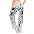 thumbnail image 5 of Medium Women's Comfy Casual Pajama Pants Stretch Fabric Suitable for Yoga Pants Hippie Pants，The Best Holiday Gifts for Women Sketch Bow, 5 of 7