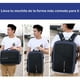 thumbnail image 5 of Mochila Antirrobo VIMI Impermeable Con Candado De Seguridad Y Puerto USB, 5 of 5