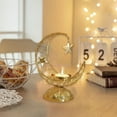 thumbnail image 6 of HomeDM Moon Candle Holders - Vintage Metal Candlesticks Holder for Valentine's Day Christmas Holiday Wedding Table Centerpiece Decor, 6 of 6