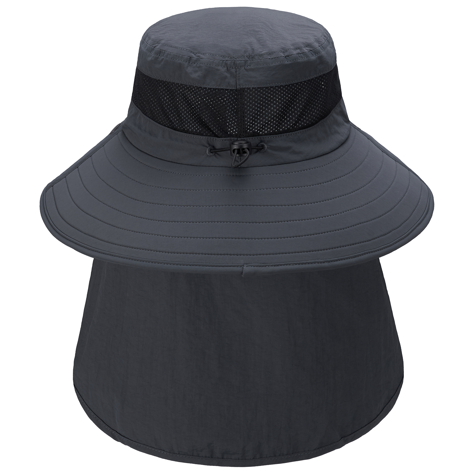 Men’s UPF 50+ Sun Hat with Face Cover & Neck Flap FH09