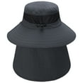 thumbnail image 2 of Men’s UPF 50+ Sun Hat with Face Cover & Neck Flap FH09, 2 of 7
