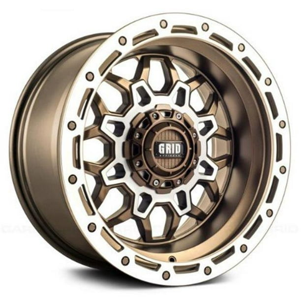 9189865Z15 18 x 9.0 in. 8 x 165.1 in. Bolt Pattern 15 Offset 125 mm Hub