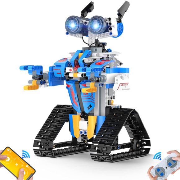 Kit de construcción de robots Henoda para niños de 8 a 16 años con control de aplicaciones