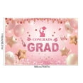 thumbnail image 3 of under $1 PEONAVET Class of 2025 Graduation Decorations, 70.87x43.31 In Fabric Congrats Graduation Backdrop for Prom Party, 3 of 6