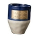 thumbnail image 3 of Taza de café de cerámica reutilizable, única, para beber, de porcelana. Azul, 3 of 9