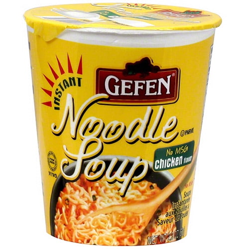 Gefen Instant Chicken Flavor Noodle Soup, 2.3 oz (Pack of 12) by Gefen