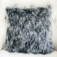 thumbnail image 2 of Plutus Cozy Siberian Husky Gray White Black Pillow 16"L x16"W, 2 of 3