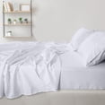 thumbnail image 4 of Juego de sábanas Utopia Bedding Queen de microfibra cepillada, color blanco, 4 of 6