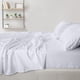 thumbnail image 4 of Juego de sábanas Utopia Bedding King Size de microfibra cepillada, color blanco, 4 of 6