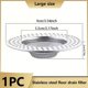 thumbnail image 3 of 1pc Shower Drain Hair Catcher, Stainless Steel Floor Drain, Anti Blocking Drain Stopper, Sewer Bathtub Hair Cleaning Collection Filter, Bathroom Accessories, 3 of 4