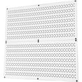 thumbnail image 1 of Wall Control 32"x16" Horizontal Pegboard Garage Organizer, White (2 Pack), 1 of 7