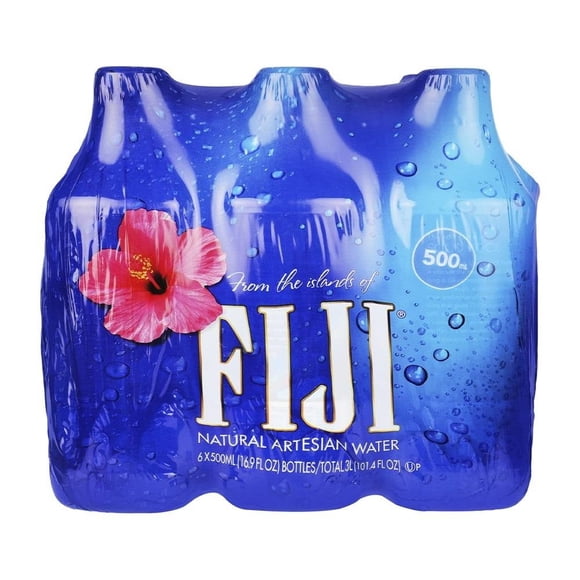 Agua Fiji 6 botellas de 500 ml c/u