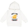 thumbnail image 2 of Inktastic Cheese Lover Kids Toddler Hoodie, 2 of 4