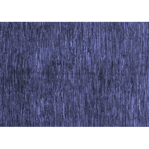 Ahgly Company Indoor Rectangle Abstract Blue Modern Area Rugs, 7' x 10'