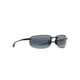 thumbnail image 2 of Gafas de sol Maui Jim Hookipa Polarizadas Talla Universal en Negro, 2 of 7