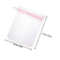 thumbnail image 4 of OUNONA 100pcs Party Treat Bags Pink Organza Drawstring Bags for Baby Shower Women, 4 of 7
