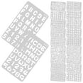 thumbnail image 6 of 20 Sheets of Letter Stencils for Painting on Wood Reusable Craft Stencils Letters Plastic Letters Stencils (A6), 6 of 7