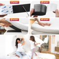 thumbnail image 3 of Cinta adhesiva tipo gancho y bucle Summerbrite, 12 pies x 2 pulgadas, muy resistente, negra, 3 of 8