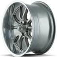 thumbnail image 2 of Ridler 650 18X9.5 5X127 0Et 83.82Cb Grey/Polished Lip, 2 of 3