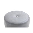 thumbnail image 3 of Hodedah Grey PU Vanity Stool, 3 of 7